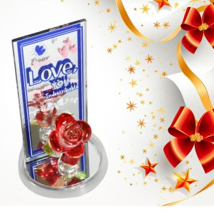 Rose Gift Showpiece Love Valentines Day Anniversary Gift