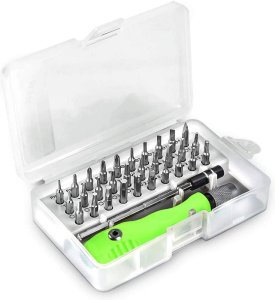 32 in 1 Mini Screwdriver Bits Set with Magnetic Extension
