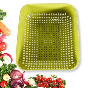 Small Plastic Kitchen Basket Fruit & Vegetable Washing