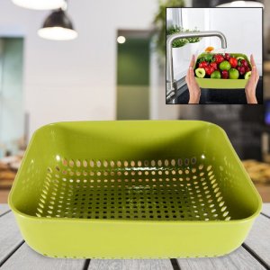 Small Plastic Kitchen Basket Fruit & Vegetable Washing