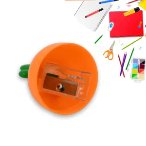 Student Pencil Sharpener Carrot Cartoon for School Stationery