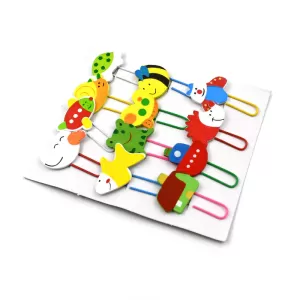 Multifunction Cartoon Paper Clips Durable And Rustproof Colored Paper Clips  Suitable for Home School And Office