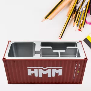 Shipping Container Pen Holder Shipping Container Model Pen Name Cardholder