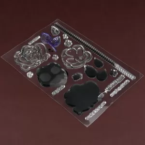 Reusable Rubber Stamp Tpr Stamp Diy Accessories For Multiple Use