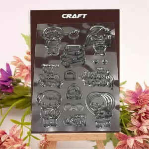 Reusable Rubber Stamp Tpr Stamp Diy Accessories