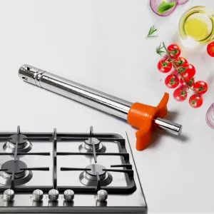 2 in 1 Kitchen Combo Lighter  Stainless Steel