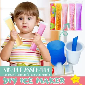 Homemade Popsicle Maker Manual Ice Cream Machine