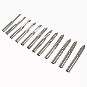 Stainless Steel Peeler with Handle  Vegetable Potato Carrot  Kitchen Accessories 12 PCS Set