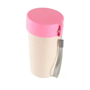 Portable Coffee Cup Wheat Straw Mug with Lid