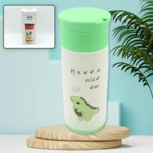 Outdoor Sport Glass Water Bottle 350ml  Leak Proof BPA Free