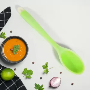 Silicone Spoon Basting Spoon Non Stick Kitchen Utensils