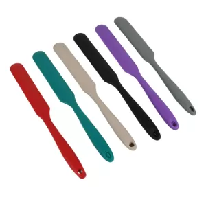 Silicone Cake Spatula Set  Non Stick Dough Scraper And Butter Mixer 6 pcs