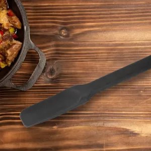 Long Handle Silicone Kitchen Spatula Non Stick Rubber