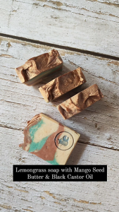 Lemongrass Mango Butter Handmade Soap