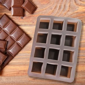 Square Silicone Chocolate Mold Baking Tools