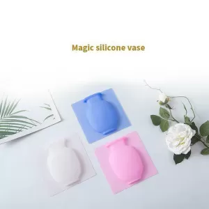 Silicone Flower Pot Sticker Plant Rack For Decoration