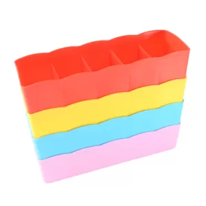 Desktop Drawer Storage Box Clothing Organizer 5 Grid