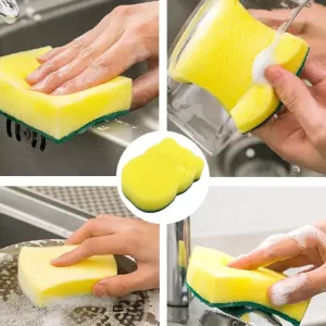 Heavy Duty Scrub Sponge Multi Use Kitchen And Bathroom