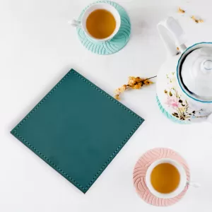 Square Tea Coaster Dining Table Decor