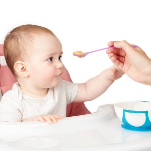 Cute Silicone Baby Spoon Set Food Grade 6Pcs