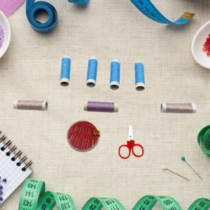 Portable Travel Sewing Kit Box Home & Wedding Essentials