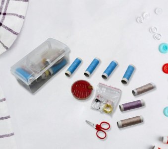 Portable Travel Sewing Kit Box Home & Wedding Essentials