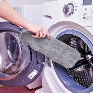 Microfiber Mop Refill Pad Smooth Floor Cleaning 3 Pcs