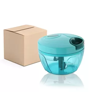 Manual Stainless Steel Blades Compact Handheld Chopper Slicer