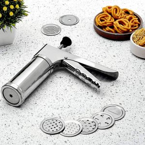 15 In 1 Stainless Steel Kitchen Press With Different Parts Cooking Convenience