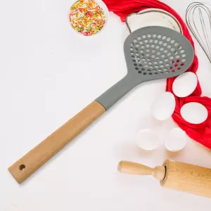 Plastic Kitchen Accessories Heat Resistant Utensils Non Stick Kitchen Spoons And Skimmer Set 1pc