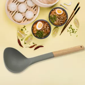 Plastic Kitchen Accessories Heat Resistant Utensils Non Stick Kitchen Spoons And Skimmer Set 1pc