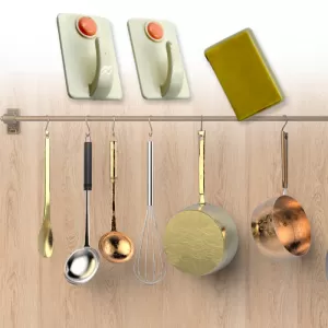 Multipurpose Self Adhesive Hooks Strong And Versatile