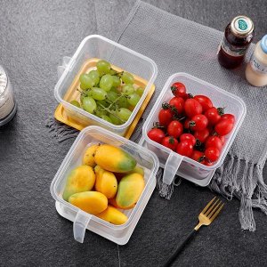 Air Tight 1100 ml Kitchen Storage Containers 6 Packs