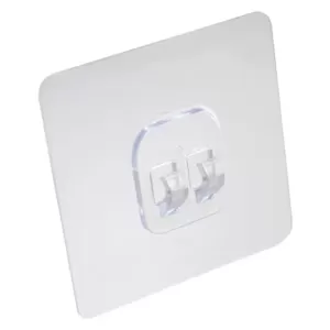 Self Adhesive Wall Hooks Punch Free Wall Mounted Hook Waterproof Hooks 1 Pc