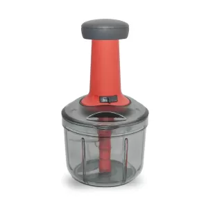 Matte Finish Manual Hand Press Chopper for Kitchen