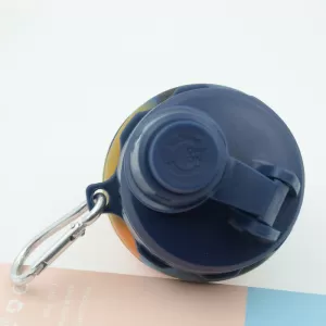 Foldable Leak Proof Silicone Sports Travel Bottle