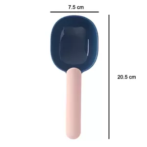 ABS Food Grade Pet Food Shovel with Handle Clip Design