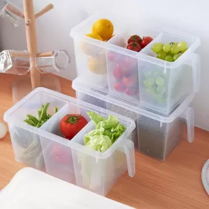 Refrigerator Organizer Fresh Keeping Box Kitchen Storage