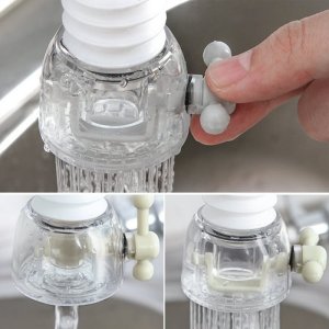 360 Degree Rotating Faucet Water Saving Tap Nozzle 1 Pc