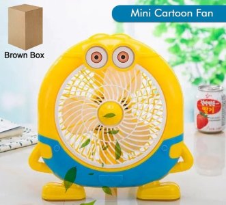 Plastic Mini USB Fan Cute Desk Fan for Kids No Battery