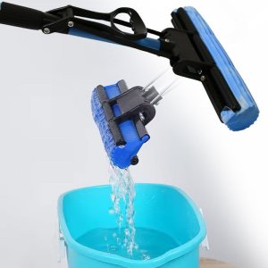 Telescopic Handle Squeeze Mop Absorber Sponge Cleaner