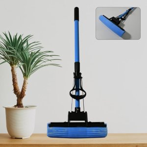 Telescopic Handle Squeeze Mop Absorber Sponge Cleaner