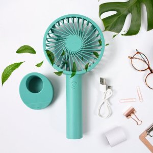Portable Handheld Fan with 3 Speeds Rechargeable Fan