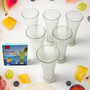 High Quality Faluda & Juice Glasses Set of 6 300ml