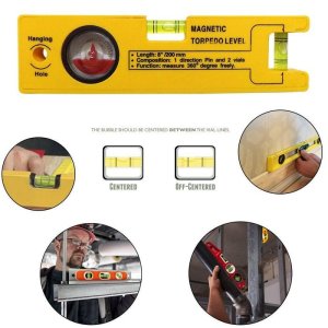 Magnetic Level 360 Degree View & Easy Read