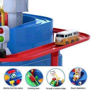 Car Adventure Toys City Rescue Race Track Set