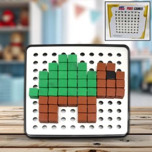 Pixel Cubes Educational Toy for Kids Learning Math Fun