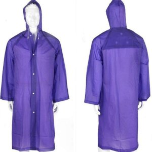 Waterproof EVA Raincoat for Adults and Kids Reusable