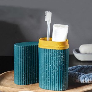 Plastic Toothbrush Case for Travel Portable & Waterproof