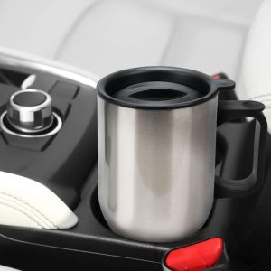 Stainless Steel Vacuum Glass Coffee Travel Mug 1 Pc